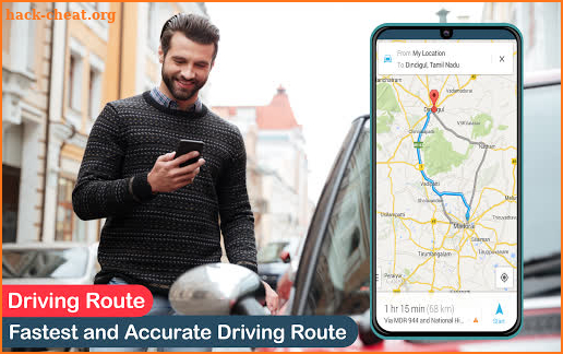 GPS Navigation Live Map & Voice Translator screenshot
