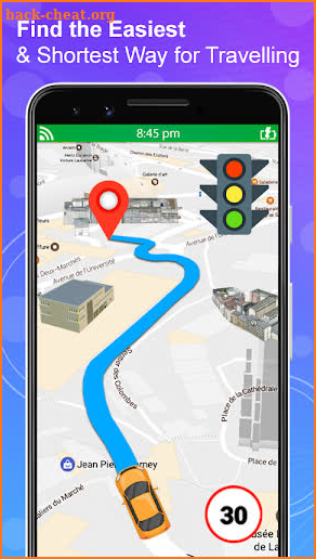 GPS Navigation Live Satellite View Earth Maps screenshot