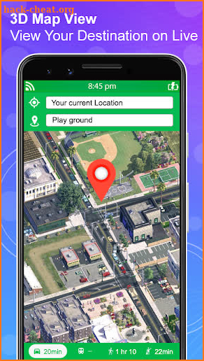 GPS Navigation Live Satellite View Earth Maps screenshot