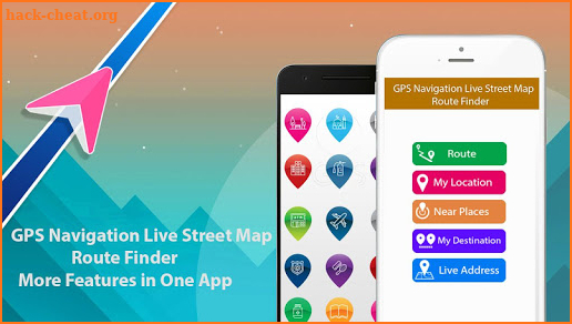 GPS Navigation Live Street Map Route finder screenshot
