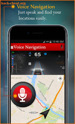 GPS Navigation - Live Traffic Route: Place Finder screenshot