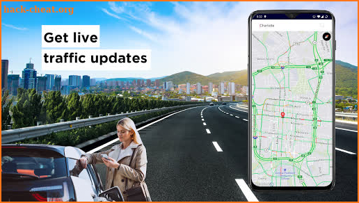 GPS Navigation Map App: Car Navigation & Transit screenshot