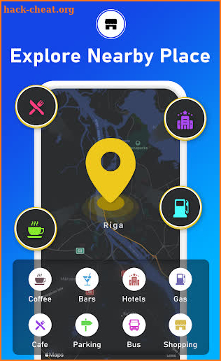 GPS Navigation, Map Direction screenshot