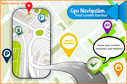 GPS Navigation Map Direction screenshot