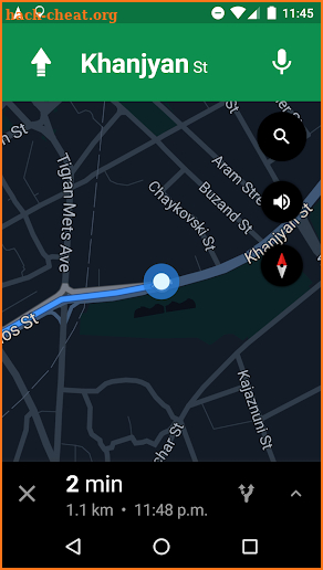 GPS Navigation, Maps & Digital Speedometer screenshot