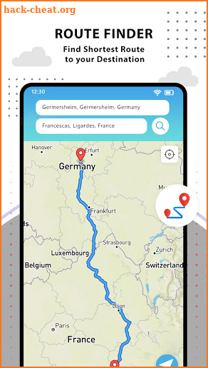 GPS Navigation, Maps & Directions: Route Planner screenshot
