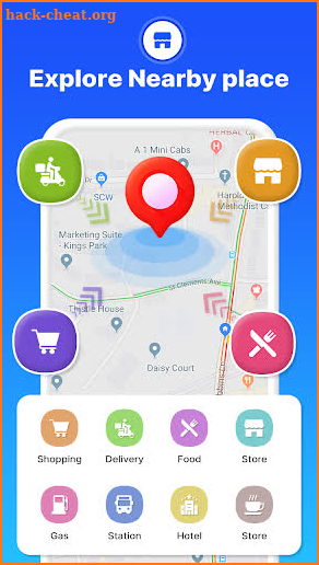 GPS Navigation Maps Directions screenshot