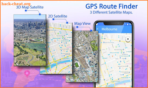 GPS Navigation Maps Online: Route Finder & Transit screenshot