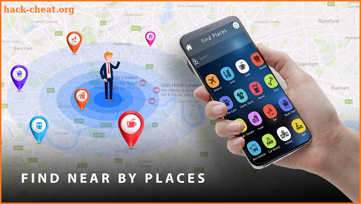 GPS Navigation, Places Near me, Maps & Directions screenshot