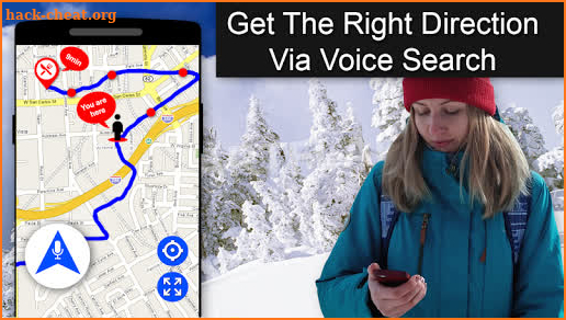 Gps Navigation: Road Maps Driving & Directions screenshot