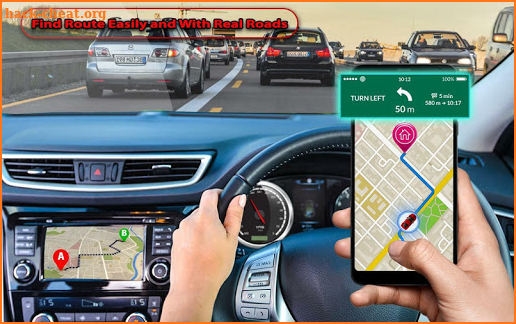 GPS Navigation, Road Maps, GPS Route tracker App screenshot