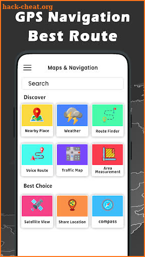 GPS Navigation : Route Finder screenshot