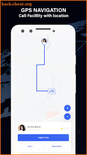 GPS Navigation route finder screenshot