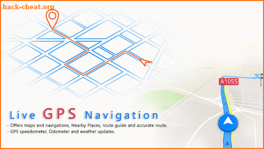 GPS Navigation Route Finder & Live Speed Tracker screenshot