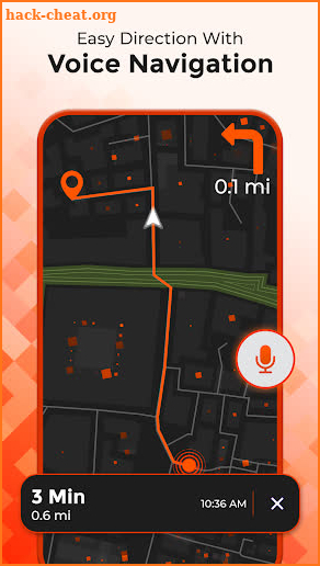 GPS Navigation Traffic Finder screenshot