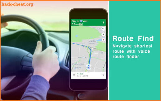 GPS Navigation, Travel Direction & Satellite Map screenshot
