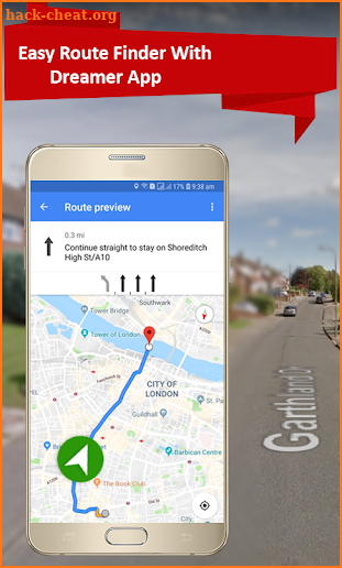 GPS Navigation Travel, Map-Satellite Route 2018 screenshot