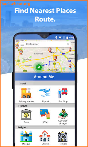 GPS Navigation - Trip Planner & Driving Directions screenshot