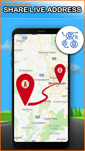 GPS Navigation-Voice Search & Route Finder screenshot