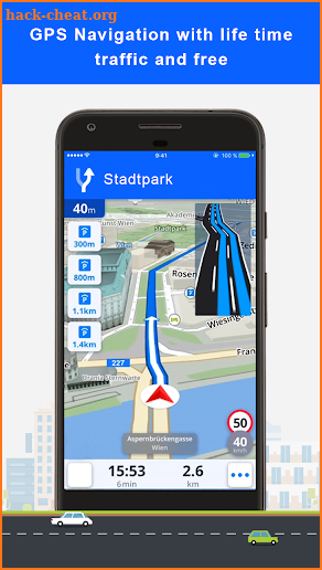 GPS Navigations Free - Streetview & Maps screenshot