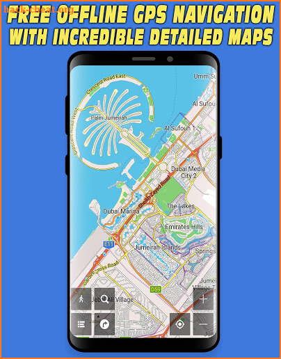 GPS Navigator with Offline Maps screenshot
