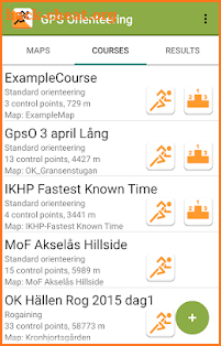 GPS Orienteering screenshot