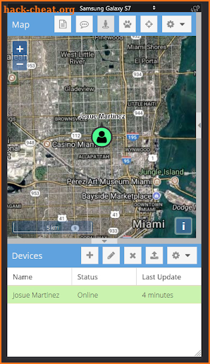 GPS Persona - Control Panel screenshot