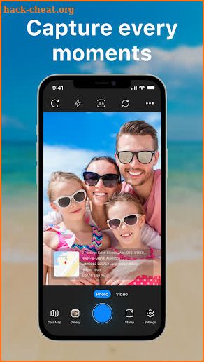 GPS Photo Location & Timestamp screenshot