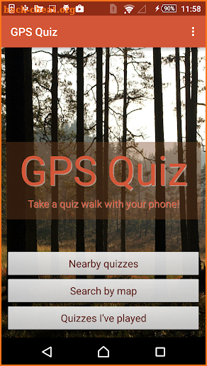 GPS Quiz screenshot