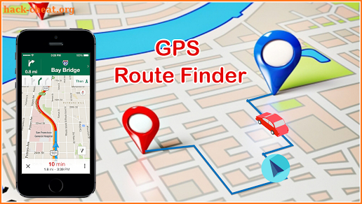 GPS Route Finder & Maps, Live Navigation & Tracker screenshot