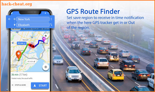 GPS Route Finder & Transit - Maps Navigation Free screenshot