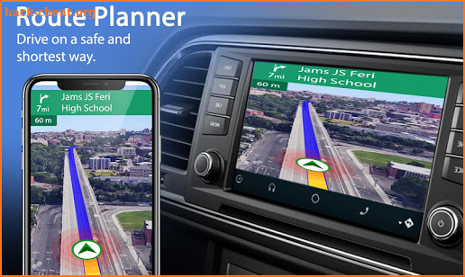 GPS Route Finder & Transit - Maps Navigation Free screenshot