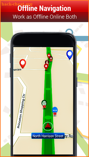 GPS Route Finder;  GPS Navigation Maps Directions screenshot