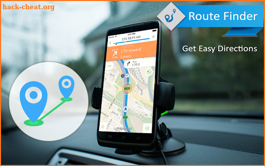 GPS Route Finder Live Map  -Voice Navigation Guide screenshot