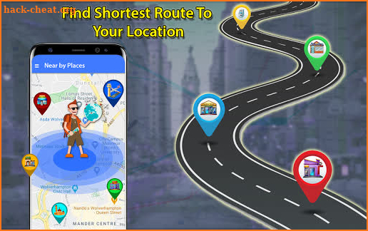 GPS Route Finder Live Street View & Map Direction screenshot