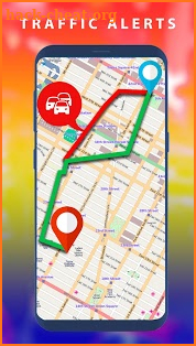 GPS Route Finder, Live Traffic, Maps & Navigation screenshot