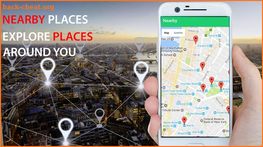 GPS Route Finder - Live Traffic, Maps Navigation screenshot
