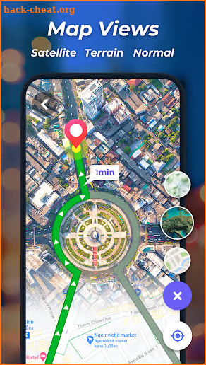 GPS Route Finder - Map Navigation, GPS Location screenshot