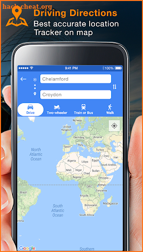 GPS Route Finder: Maps, Navigation, Directions screenshot