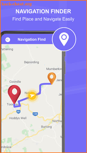 GPS Route Finder, Traffic, Voice Navigation screenshot