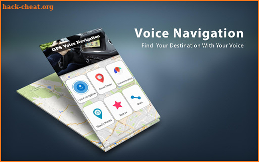 GPS Route Finder : Voice Navigation and Directions screenshot