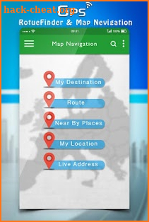 GPS Route, Navigation, Live Maps & Street View screenshot