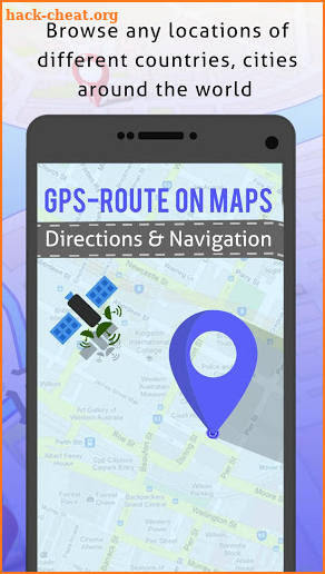GPS - Route on Maps, Directions & Navigation screenshot