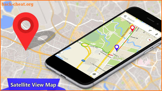 GPS Satellite Live Maps Navigation & Direction screenshot