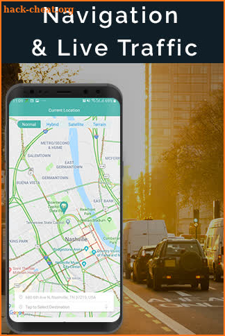 GPS Satellite Live Maps-Navigation & Directions screenshot