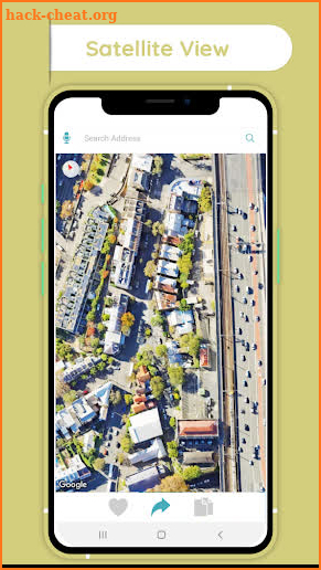 GPS Satellite Maps & Live Navigation Route Finder screenshot