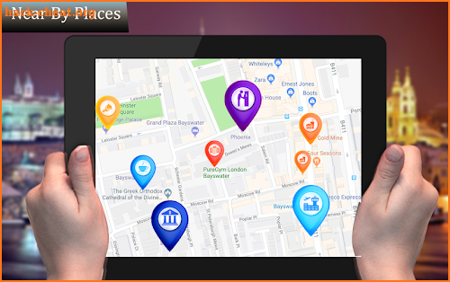 GPS Satellite Tracking & Street View Directions screenshot