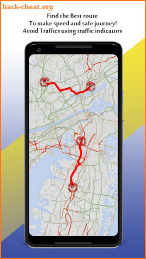 GPS Smart Route Finder,Traffic ,Navigation  App screenshot