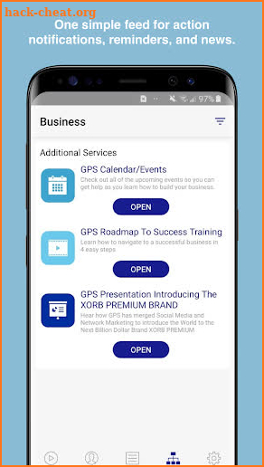 GPS Social Marketing screenshot