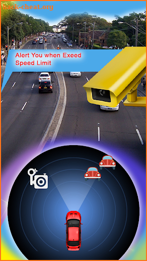 GPS Speed Camera Detector - Radar and Speedometer screenshot